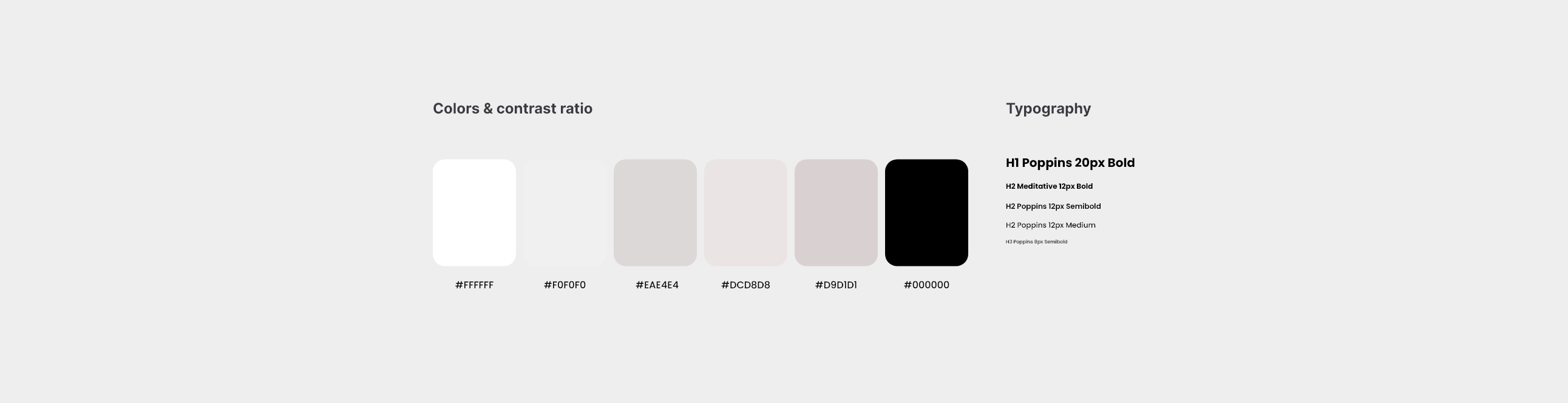 Typography and color