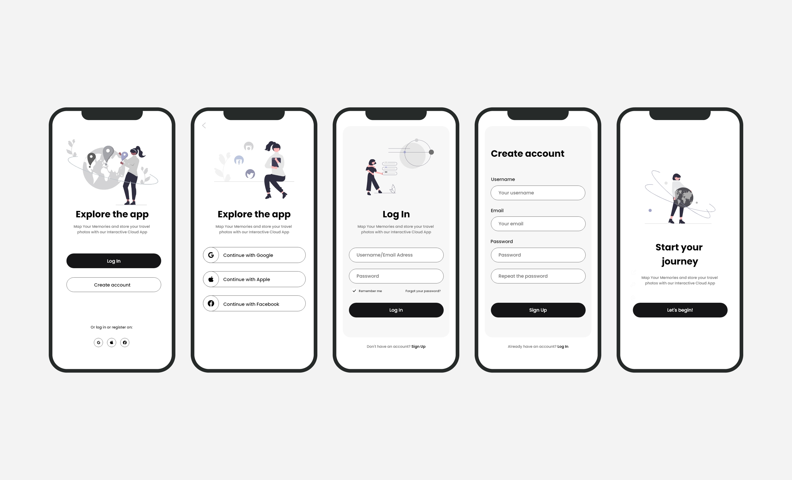High Fidelity Mockups 1