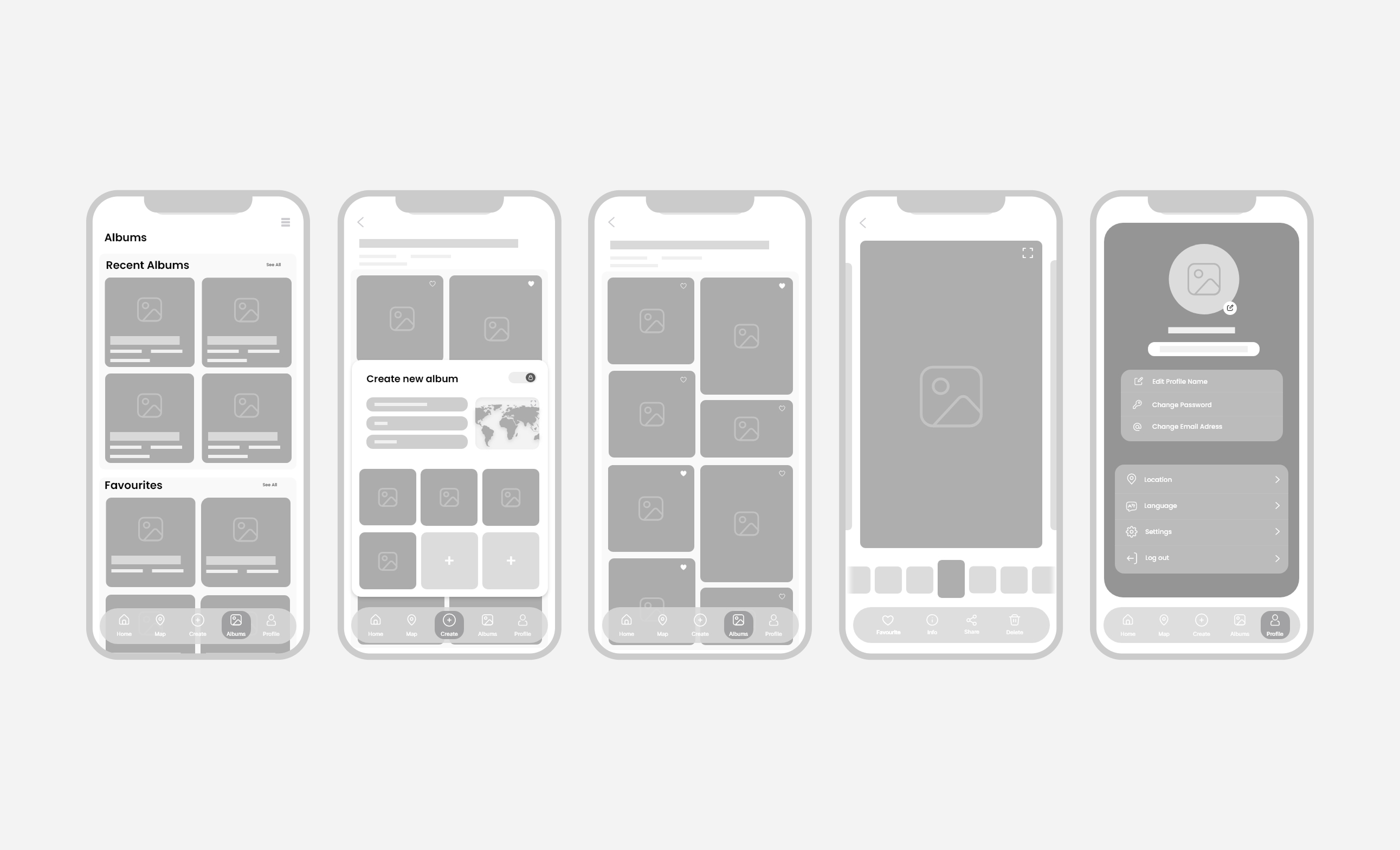 Low Fidelity Wireframes 3